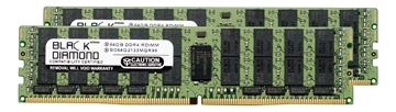 Picture of 128GB Kit (2x64GB) (4Rx4) DDR4 2133 ECC Registered Memory 288-pin