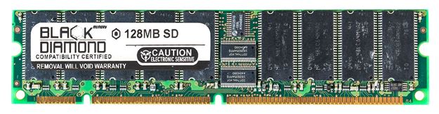 Picture of 128MB SDRAM PC133 ECC Memory 168-pin (1Rx8)