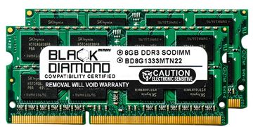 Picture of 16GB Kit(2X8GB) DDR3 1333 (PC3-10600) SODIMM Memory 204-pin (2Rx8)