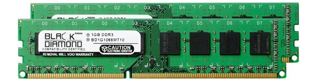 Picture of 1GB DDR3 1066 (PC3-8500) Memory 240-pin (2Rx8)