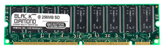 Picture of 256MB SDRAM PC133 ECC Registered Memory 168-pin (2Rx4)