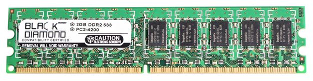 Picture of 2GB DDR2 533 (PC2-4200) ECC Memory 240-pin (2Rx8)