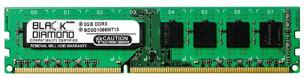 Picture of 2GB DDR3 1066 (PC3-8500) Memory 240-pin (2Rx8)