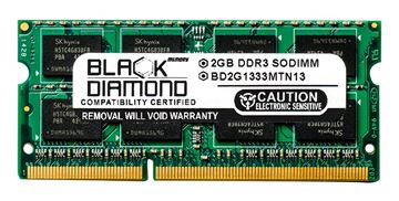 Picture of 2GB DDR3 1333 (PC3-10600) SODIMM Memory 204-pin (2Rx8)