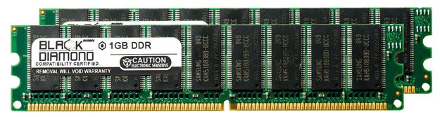 Picture of 2GB Kit(2X1GB) DDR 333 (PC-2700) ECC Memory 184-pin (2Rx8)