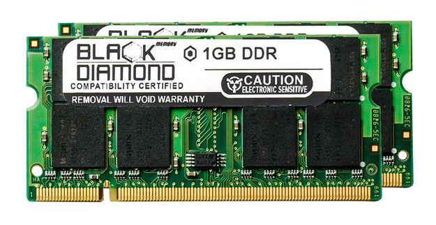 Picture of 2GB Kit(2X1GB) DDR 400 (PC-3200) SODIMM Memory 200-pin (2Rx8)