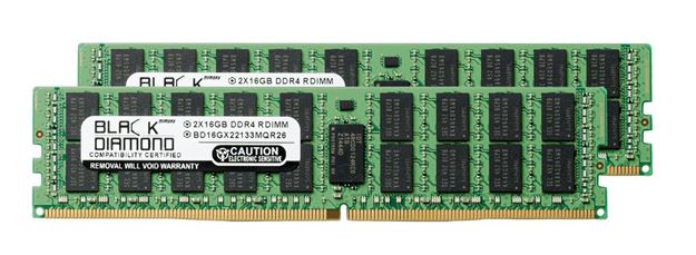 Picture of 32GB Kit (2x16GB) DDR4 2133 ECC Registered Memory 288-pin (2Rx4)