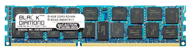 Picture of 4GB DDR3 1866 (PC3-14900) ECC Registered Memory 240-pin (2Rx4)