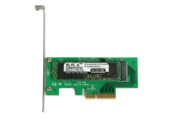 Picture of 512GB NVMe PCIe SSD Read & Write up to 2300MB/s & 1250MB/s 3 years warranty