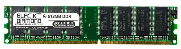 Picture of 512MB (2Rx8) DDR 266 (PC-2100) Memory 184-pin