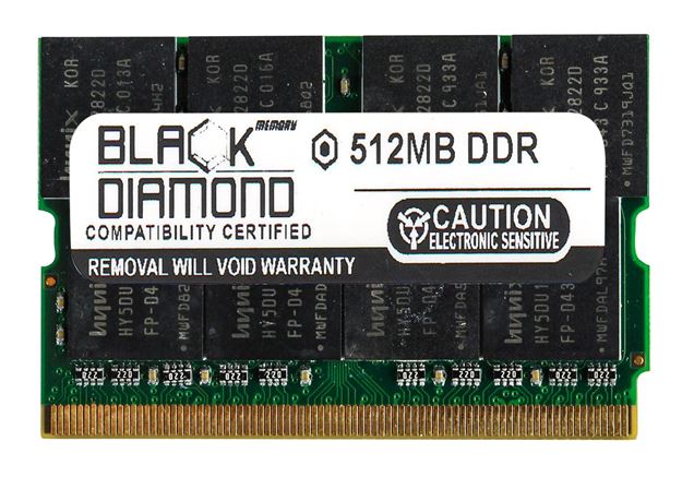 Picture of 512MB DDR 333 (PC-2700) Micro-Dimm Memory 172-pin (2Rx8)