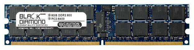 Picture of 8GB DDR2 667 (PC2-5300) ECC Registered Memory 240-pin (2Rx4)