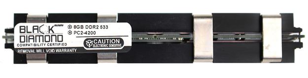 Picture of 8GB DDR2 533 (PC2-4200) Fully Buffered Memory 240-pin (2Rx4)