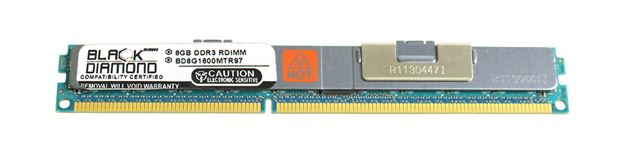 Picture of 8GB (2Rx4) DDR3 1600 (PC3-12800) ECC Registered VLP Memory 240-pin