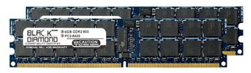 Picture of 8GB Kit (2x4GB) DDR2 800 (PC2-6400) ECC Registered VLP Memory 240-pin  (2Rx4)