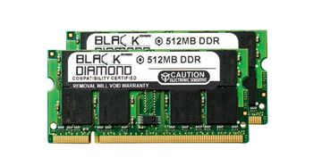 Picture of 1GB Kit(2X512MB) DDR 266 (PC-2100) SODIMM Memory 200-pin (2Rx8)