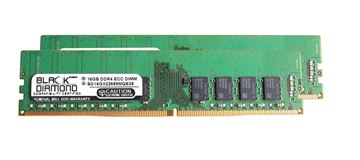 Picture of 32GB (2x16GB) DDR4 2666 ECC Memory 288-pin (2Rx8)