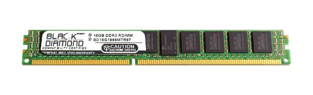 Picture of 16GB DDR3 1866 (PC3-14900) ECC Registered VLP Memory 240-pin (2Rx4)