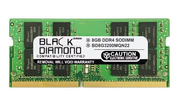 Picture of 8GB DDR4 3200 SODIMM Memory 260-pin (2Rx8)