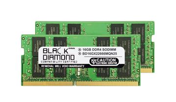 32GB 2x16GB SODIMM 2Rx8 Memory for Fujitsu Lifebook A557 DDR4-2400 by Nemix Ram 