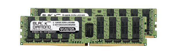 256GB Kit (2X128GB) DDR4-2933 LRDIMM ECC Registered Memory 288-pin (4Rx4)