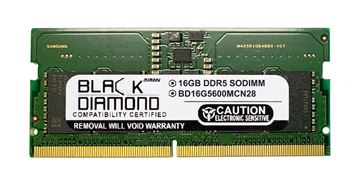 Picture of 16GB (2Rx8) DDR5 5600 SODIMM Memory 262-pin