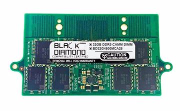 Black Diamond Memory 32GB DDR5 CAMM Memory for Dell