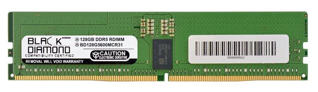Picture of 128GB (2Rx8) DDR5 5600 ECC REG Memory 288-pin